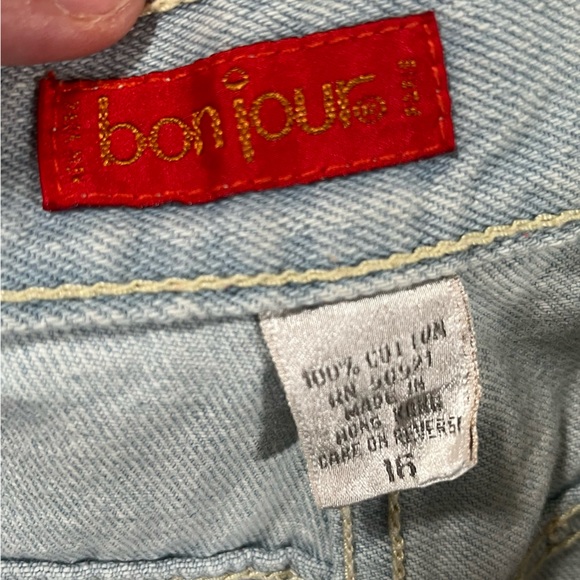 Vintage 80's Bon Jour Super High Waisted Mom Jeans sz 16 - Picture 7 of 9